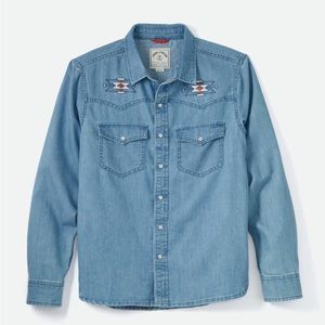 IRON & RESIN | Tonopah Western Pearl Snap Shirt | XL